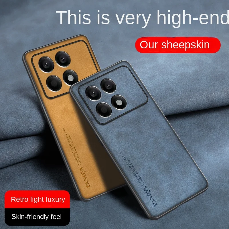 Per Xiaomi 13T Redmi K70 Custodia Custodia Protettiva In Pelle Bicolore Per Xiaomi Redmi K70 Note 13 Pro Plus Cover Shell