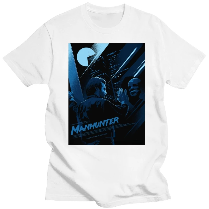 Manhunter V1 William Petersen T-Shirt Movie Michael Mann Tutte Le Taglie S-5Xl