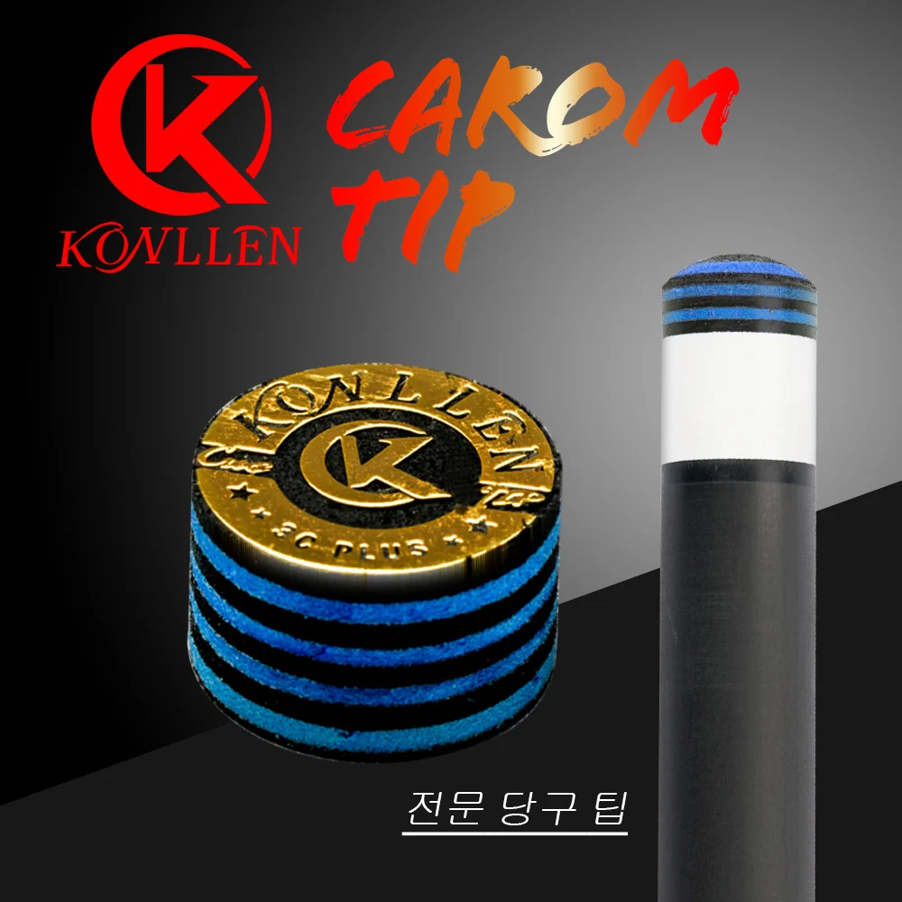 Punte Konllen 3 Cuscini Biliardo Stecca Da Biliardo Punta 14Mm H 9 Strati Pelle Di Cinghiale 3C Plus Pro-Tip Carom Libre Cue Tip Accessori Da Biliardo