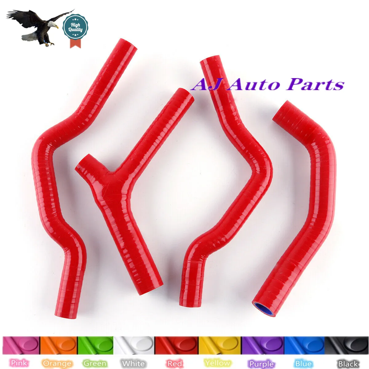 Per Honda Cr500 Cr500 R Cr 500 R 1985 1986 1987 1988 Tubo Flessibile Del Radiatore Del Liquido Di Raffreddamento In Silicone (Tubo A 3 Strati)