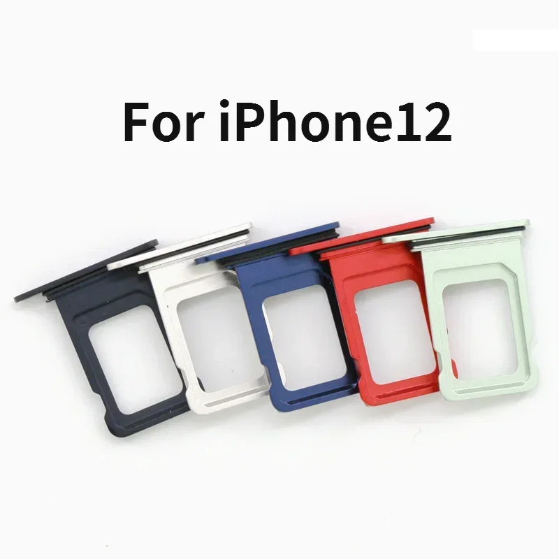 Supporto Per Doppia Sim Card Per Apple Iphone 12 Iphone12 Slot Per Simcard Vassoio Per Sim Card In Metallo Adattatore Simcard Con Chiave Pin Di Espuls