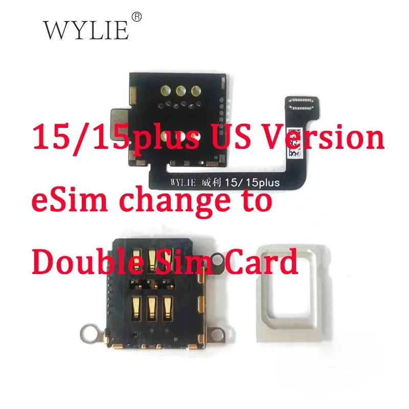 Vassoio Per Slot Da Wylie Esim A Sim Per Iphone 15 /15 Plus 15 Plus Supporto Per Scheda Sim Singola A Doppia Sim No Nmuslimate Eecicerd Separazione Ip
