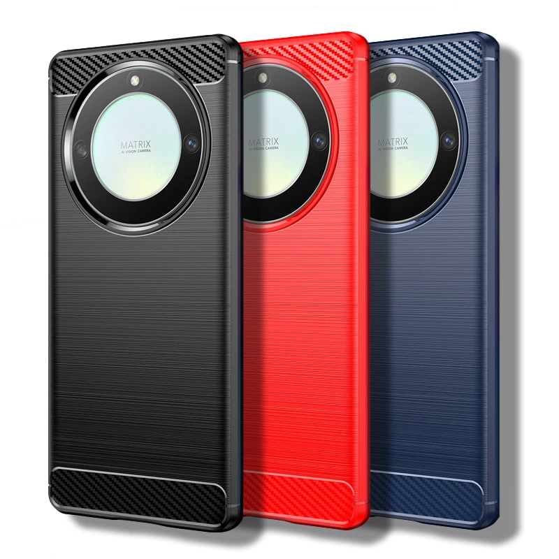 Per Honor Magic5 Lite Custodia Magic5 Lite Cover Paraurti In Silicone Morbido Antiurto Da 6.67 Pollici Per Honor Magic5 Lite Magic5 Pro Fundas