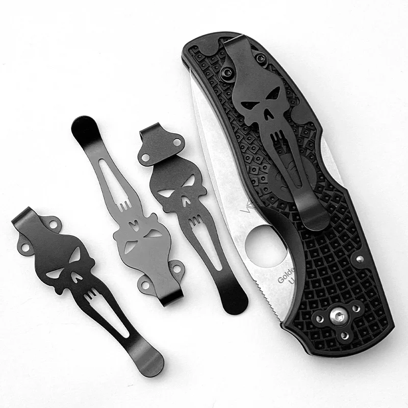 Nuovo Morsetto In Vita Posteriore Con Clip Tascabile In Lega Di Titanio Per Spyderco Native 5 Leggero Frn C41 Spider Deep Carry Parti Fai Da Te