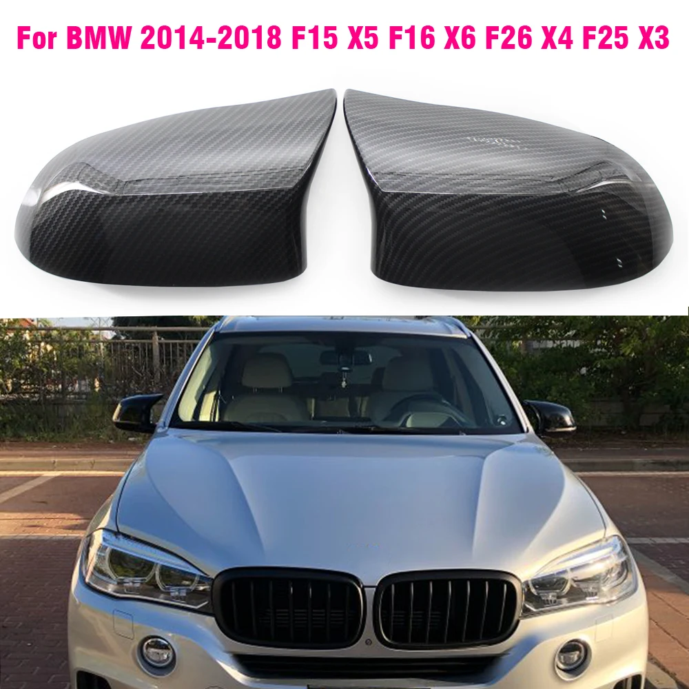 Tappo Di Copertura Dello Specchietto Retrovisore Della Portiera Laterale Dell'Auto Per Bmw F15 X5 F16 X6 F25 X3 F26 X4 Parts Styling