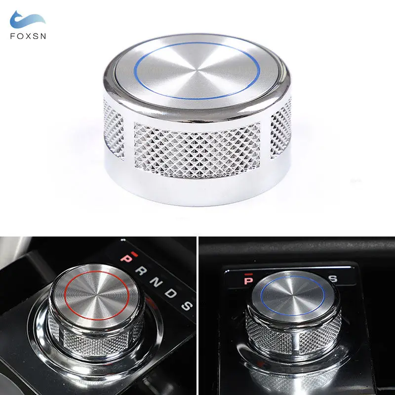Car-Styling Zinc Alloy Gear Shift Knob Head Cover For Land Rover Discovery 4 Discovery Sport Lr4 Range Rover Evoque Vogue Sv