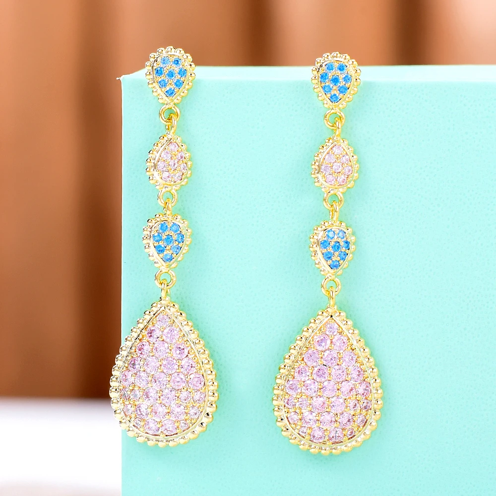 Orecchini Romantici Waterdrop Di Handmade Ybola Nuovo Stile Di Moda Alla Moda Per Le Donne Ragazza Vita Quotidiana Gioielli Da Donna Professionali Di 