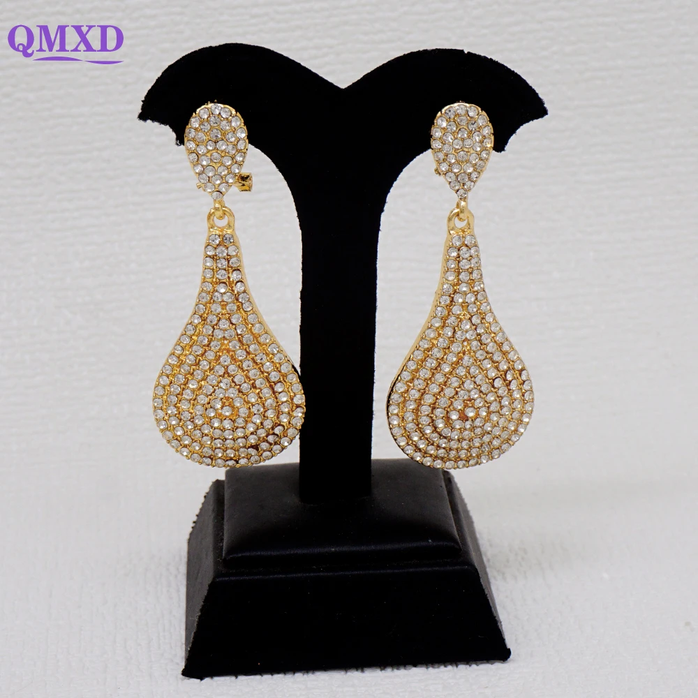 Orecchini Pendenti In Oro Per Donna Orecchini Lunghi Waterdrop Orecchini In Oro 24 Carati Pendientes Orecchini Da Donna Con Regalo Di Nozze