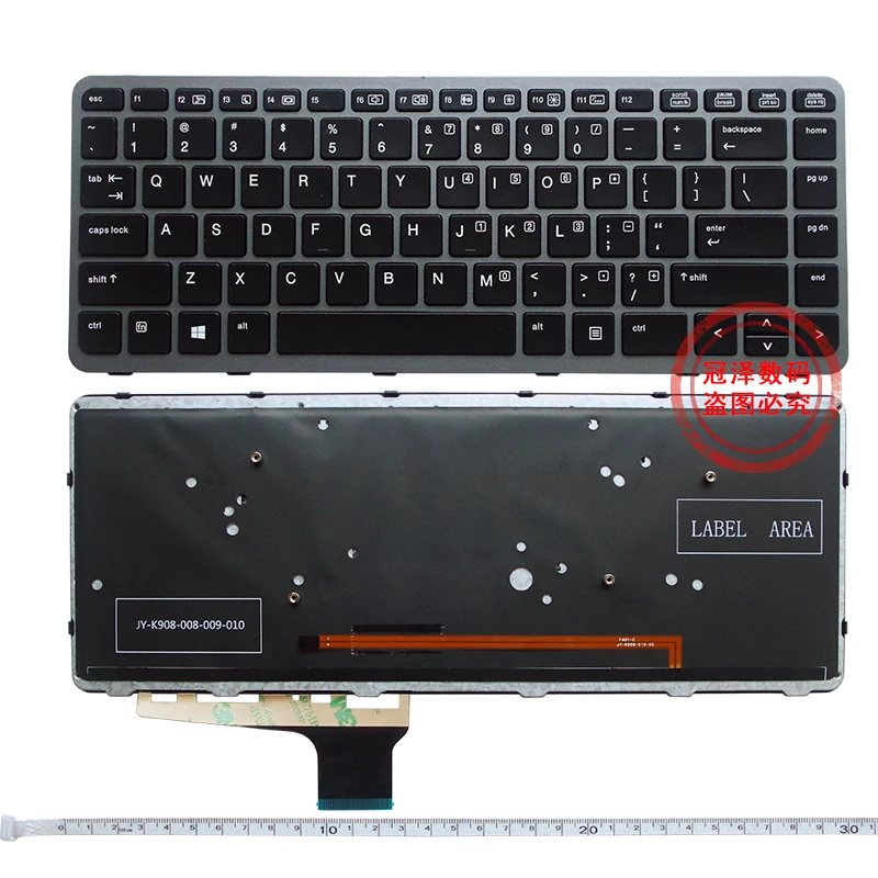 Us Nuova Tastiera Layout Per Hp Elitebook Folio 1040 G1 1040 G2 Retroilluminato