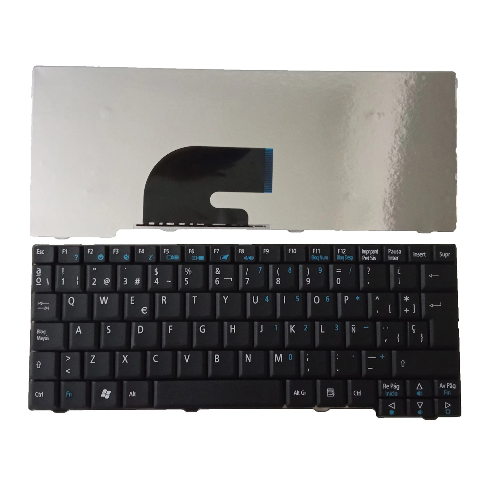 Nuovo Per Acer Aspire One 531F 531H D150 D250 P531 Zg5 Kav60 Tastiera Sp