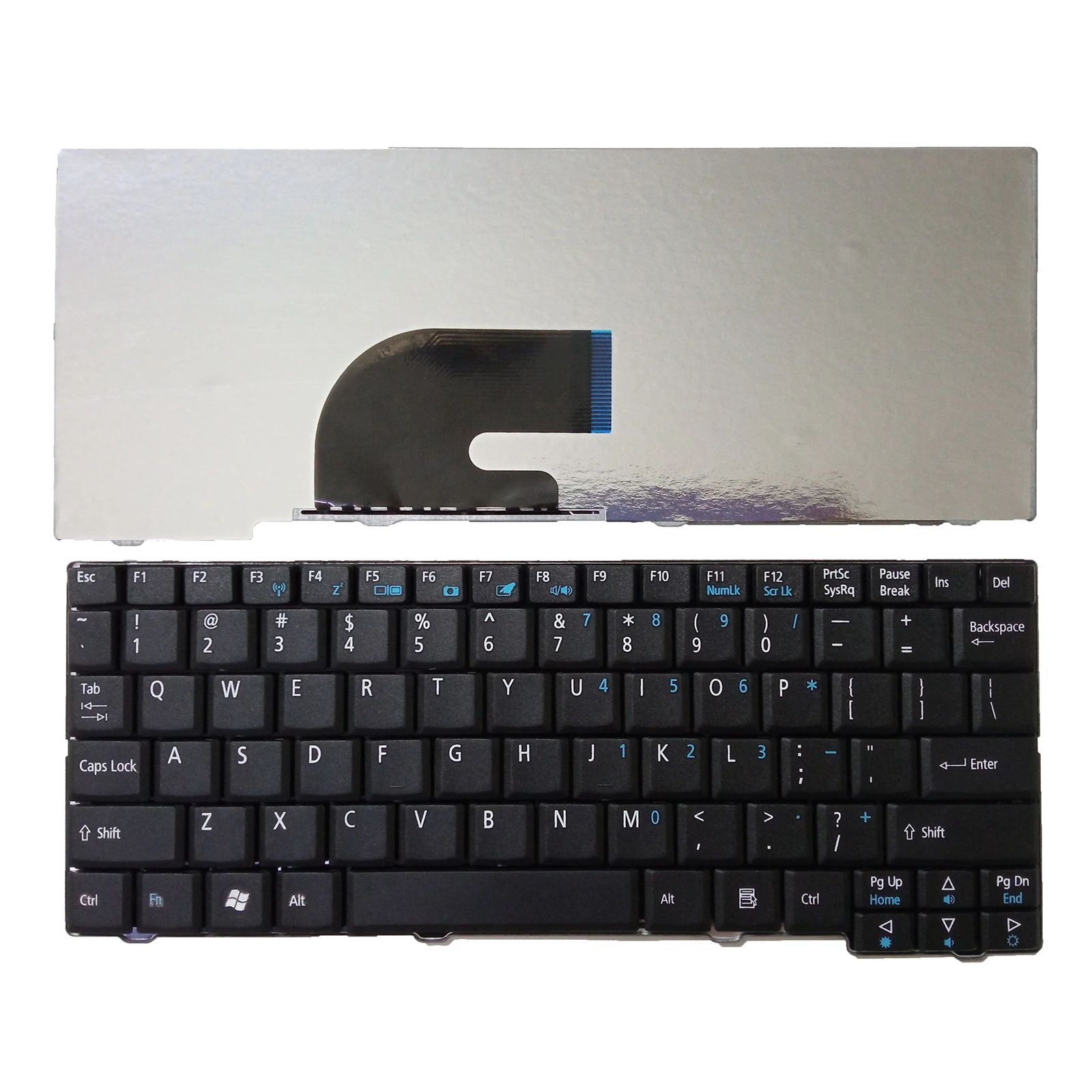 Nuovo Per Acer Aspire One 531F 531H D150 D250 P531 Zg5 Kav60 Tastiera Us