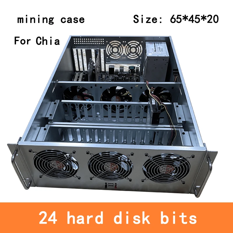 4U Server Desktop Case Computer Host 24 Disco Telaio Server Connessione Diretta 24 Hard Disk Bit Atx Standard