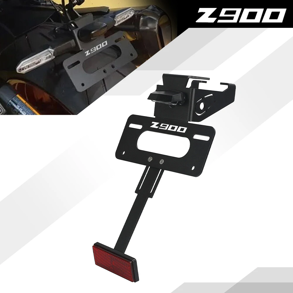 Per Kawasaki Z900 Z900 2017-2021 2022 2023 Coda Posteriore Numero Ordinato Porta Targa Parafango Z900/Zh2 Performance Z900 Z H2 Se