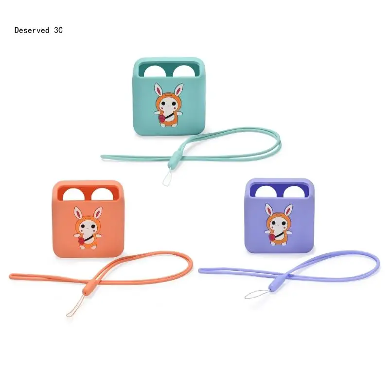 R9Cb Custodia In Silicone Antigraffio Per Yoto Mini + Custodia Per Lettore Per Bambini Super Simple Songs Bundle