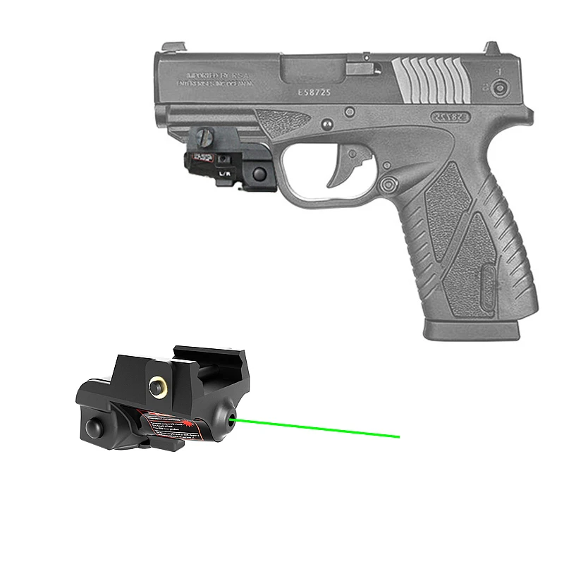 Subcompact Ricaricabile Glock 17 19 Taurus G2C 9Mm Pistola Mirino Laser Verde Per Pistole Softair Arma Mira Laser Para