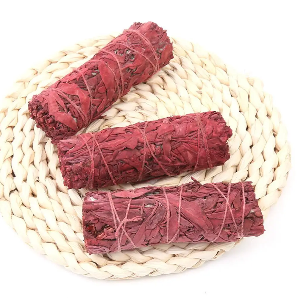 Bundle Di Erba Di Salvia Bianca Naturale Bastoncini Di Sbavatura Pura Foglia Fumosa Per Interni Purificazione Erba Incenso Home Office Cleansing