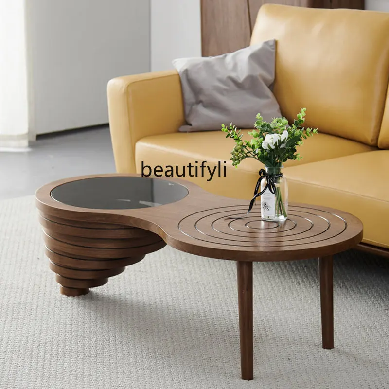 Center Dining Tavolini Consolle Round Low Modern Garden Tea Table Wood Kotatsu Floor Muebles Para El Hogar Mobili Per La Casa