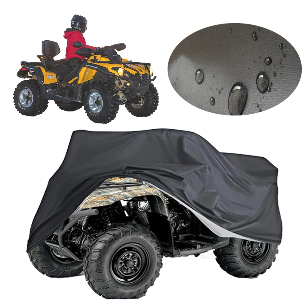 210D Atv Utv Cover Uv Sun Universale Impermeabile Antipolvere Per Polaris Predator Rangers Rzr Sportsman Votorbike Quad Bike