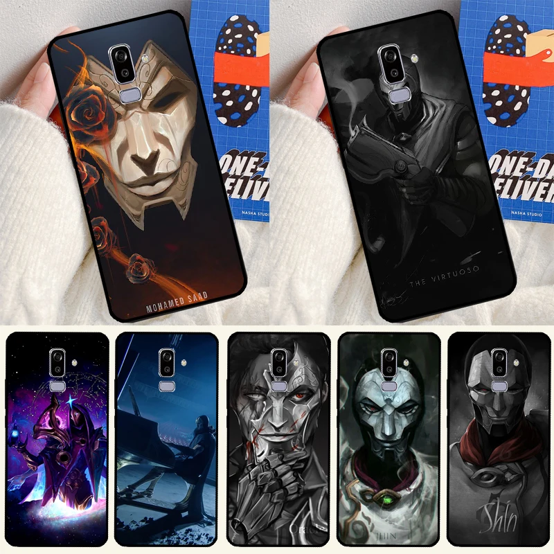 Khada Jhin Case For Samsung Galaxy J4 J6 Plus A6 A7 A8 A9 J8 2018 A3 A5 J1 2016 J3 J5 J7 2017 Cover