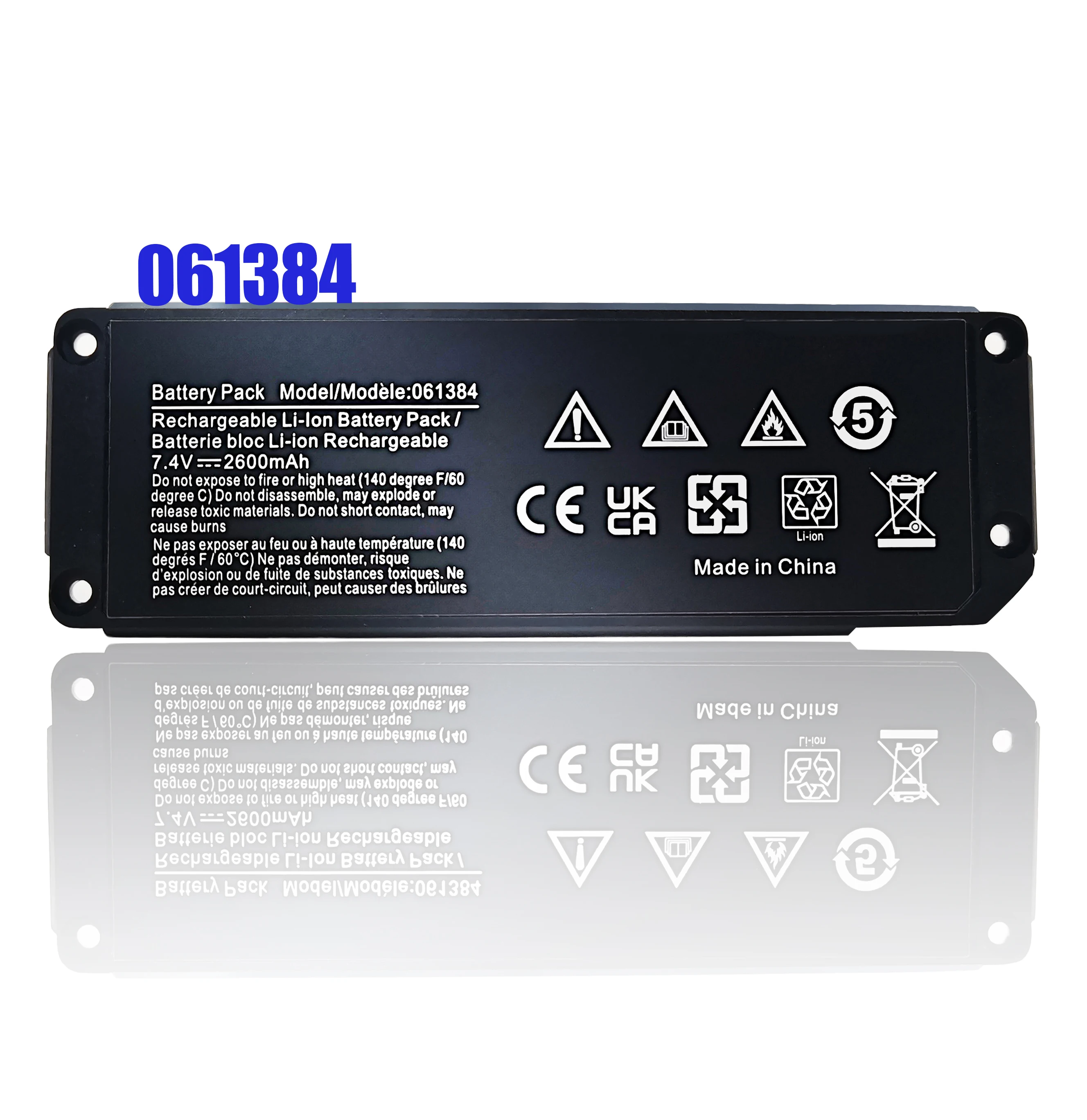 100% Nuovissima Batteria Ricaricabile Agli Ioni Di Litio 061384 063404 7.4V 2900Mah 21.46Wh Per Bose Soundlink Mini I One Battery Laptop