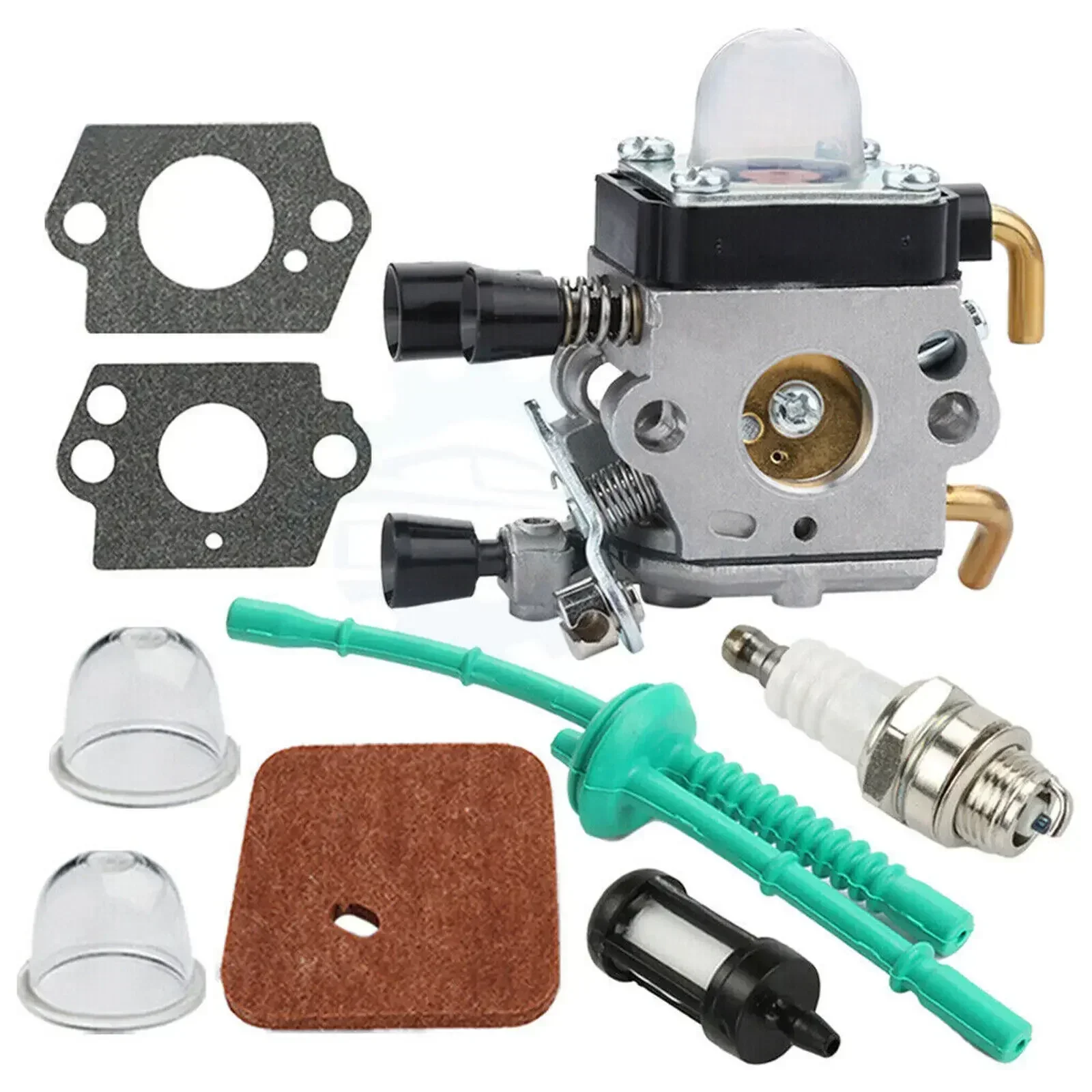 Carburatore Per Stihl Fs38 Fs45 Fs46 Fs55 Km55 Fs85 Stringtrimmer Weed Eater Con Filtro Carburante Guarnizioni Carb