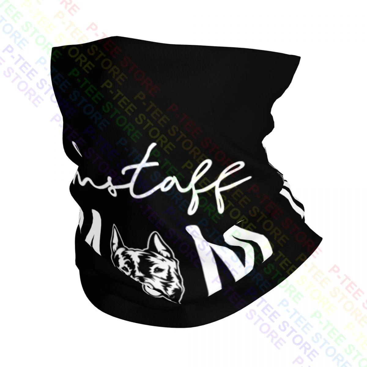 Dog Mom Lover Fur Amstaff American Stafter Terrier Neck Ghetta Bandana Sciarpa Maschera Per Il Viso Anti-Uv