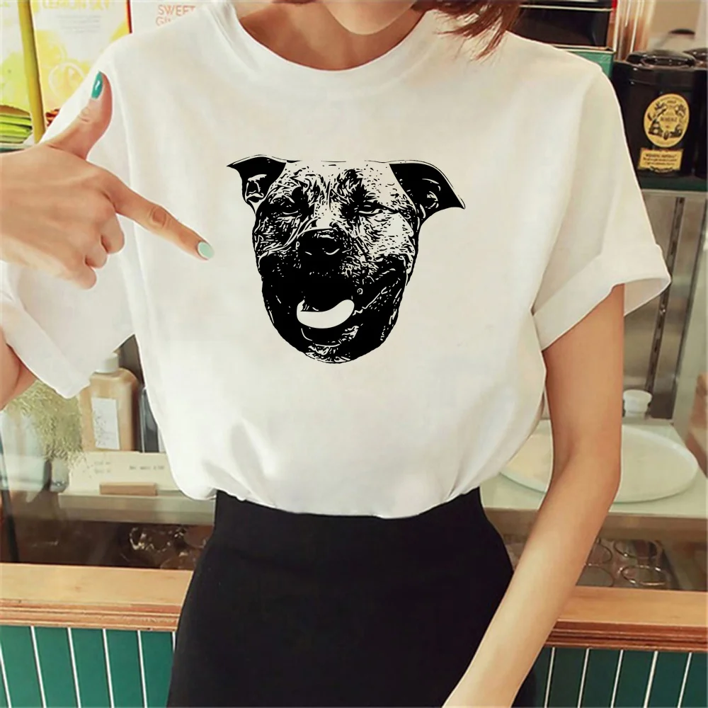 Amstaff T-Shirt Donna Y2K Designer Graphic Top Girl Graphic Clothes
