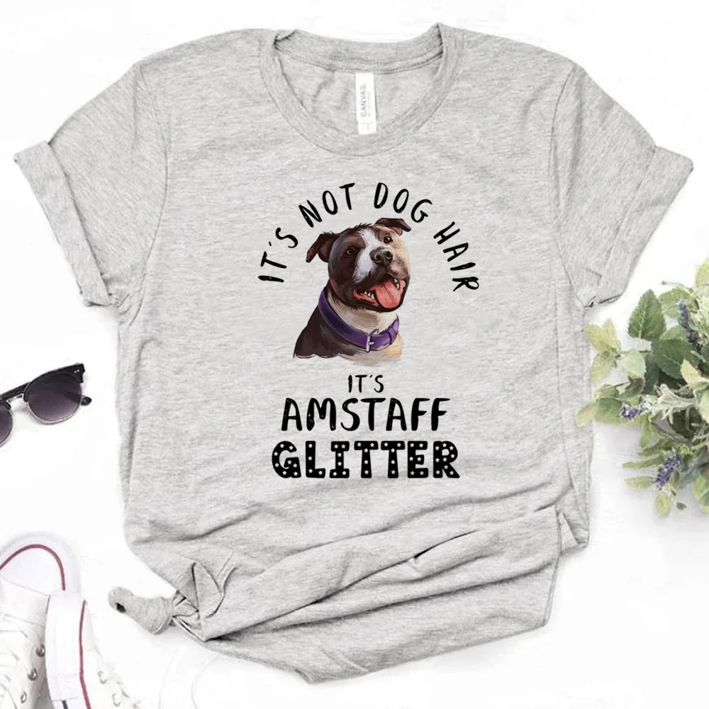 Amstaff Tee Women Designer Comic Tshirt Girl Funny Graphic Designer Abbigliamento