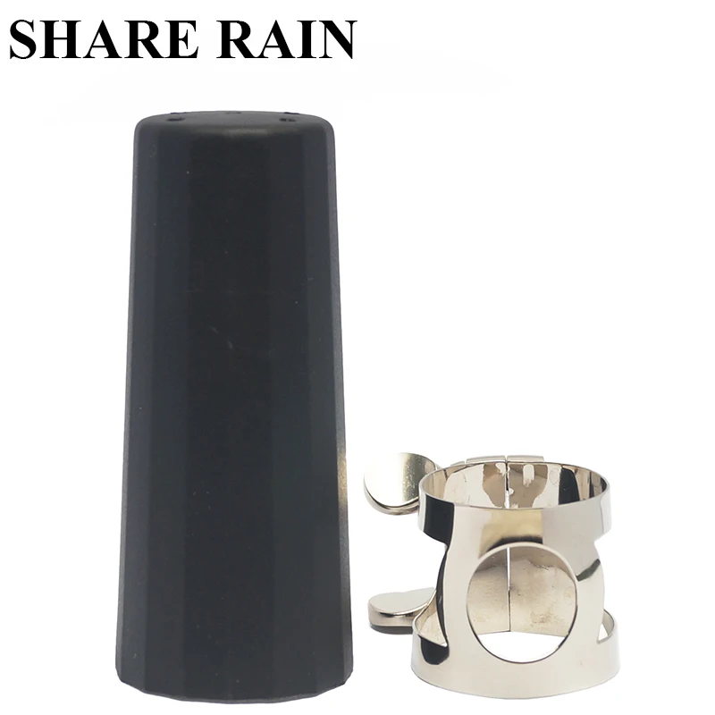 Share Rain Bb Clarinet Hard Rubber Mouthpiece Appropriative Metal Ligature
