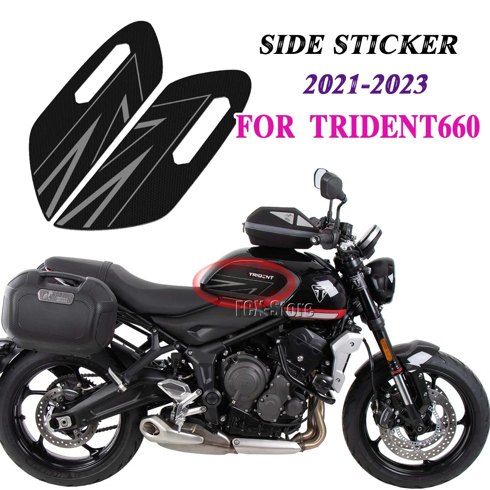 Per Triumph Trident 660 2021-2023 Adesivi Di Protezione Antiscivolo Per Moto Protezione Antiscivolo Protezione Laterale Adesivo Trazione