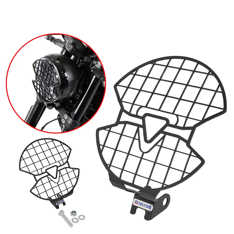Motorbike Headlight Head Lamp Light Grille Guard Cover Protector For Triumph Trident 660 Trident660 2021 2022