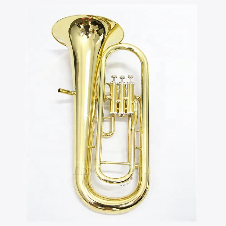 Strumenti In Ottone 3 Pistone Euphonium Strumento Euphonium Di Alta Qualità Euphonium Laccato Oro In Vendita