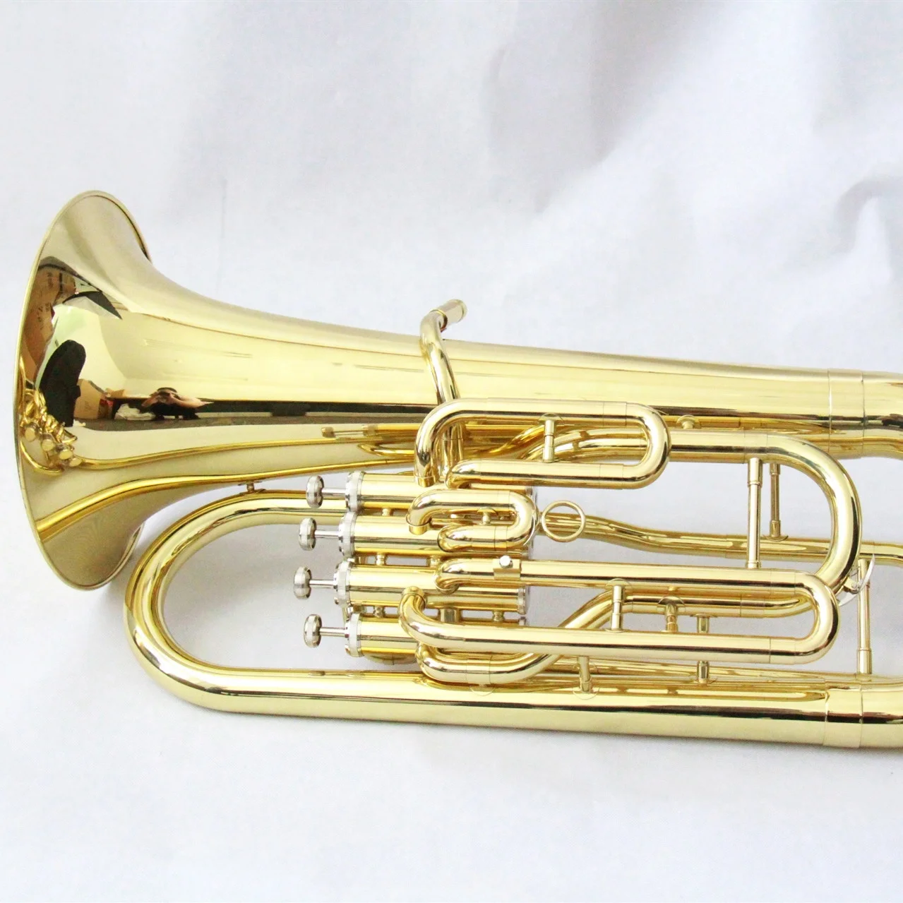 Prezzo Di Fabbrica Euphonium Horn High End Euphonium Instrument Gold Lacced Strumenti In Ottone All'Ingrosso 4 Valvole Euphonium