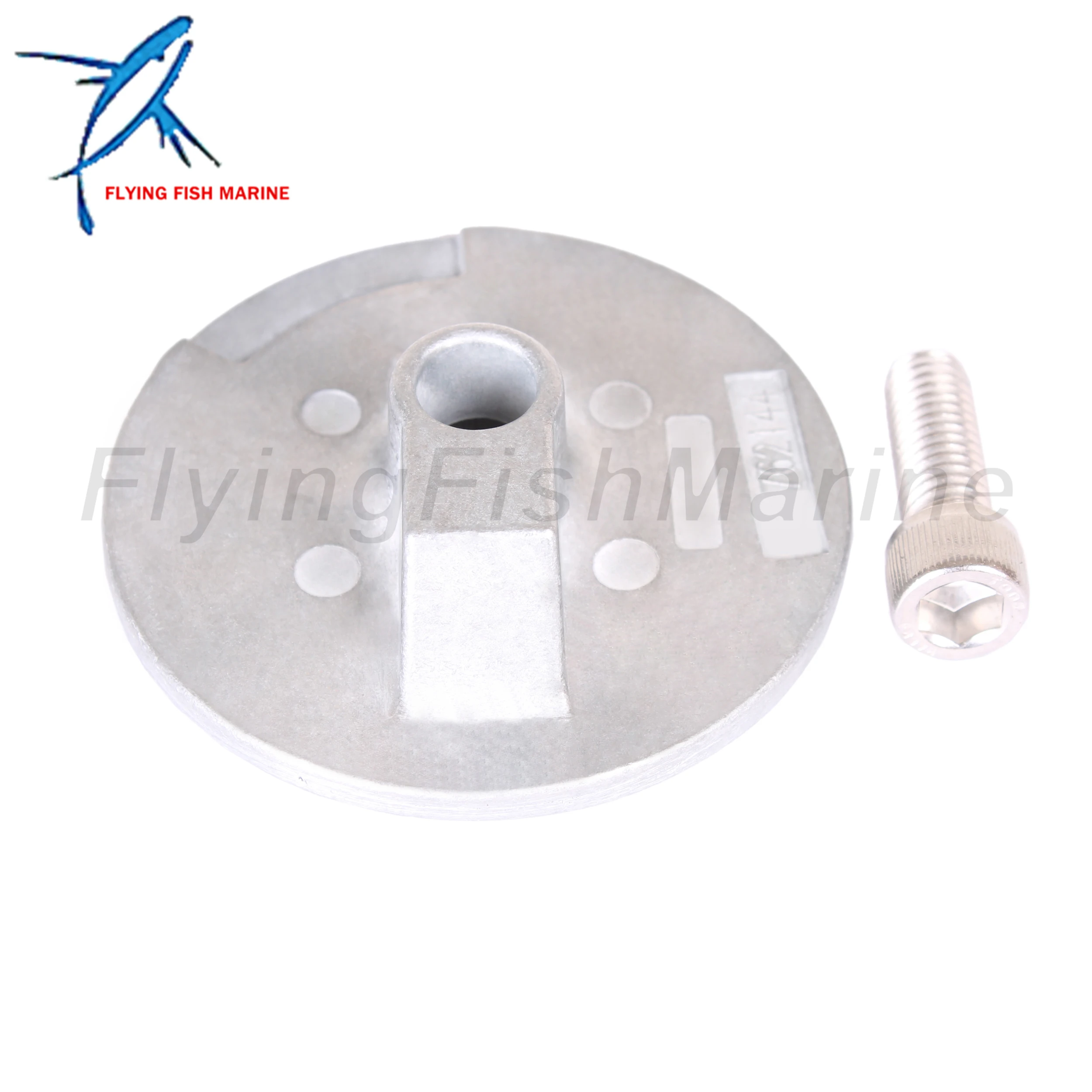 Motore Fuoribordo 97-762144 Flat Trim Tab Anodo Per Mercury Mariner Mercruiser Quicksilver Bravo 2 3 Iii E Vazer Drives