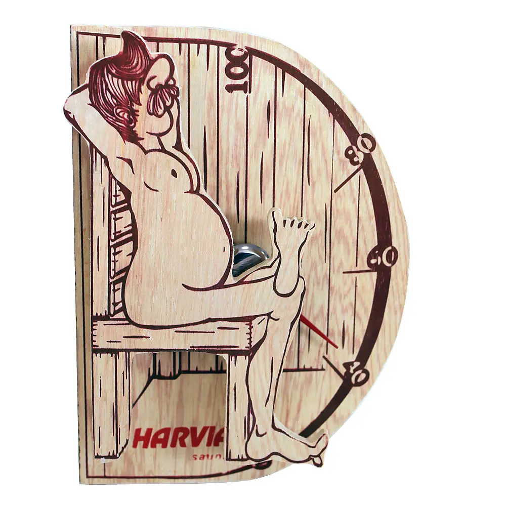 Igrometro Sauna Cassa In Legno Vapore Bagno Interno In Legno Usato All'Aperto