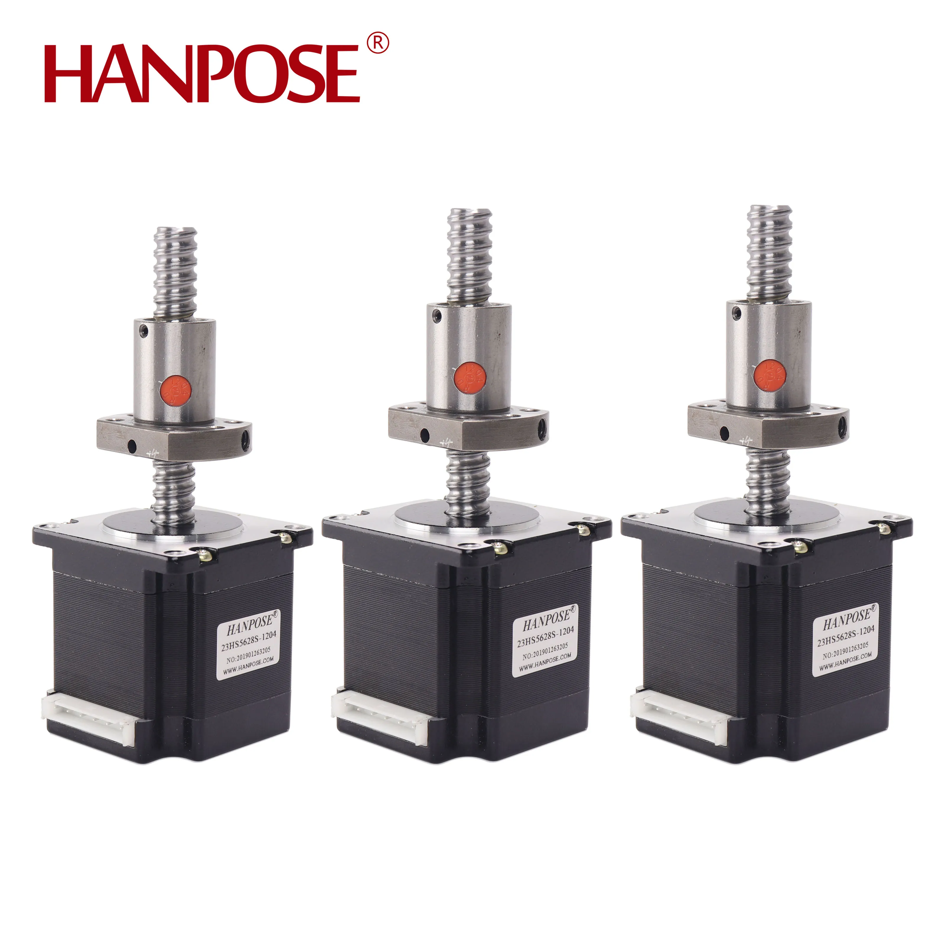 Nema Motore Nema23 126N.Cm-200Mm Lunghezza Motore De Passo Nema23 12V Motore Passo-Passo Scrivania Lineare Per Accessori Stampante 3D