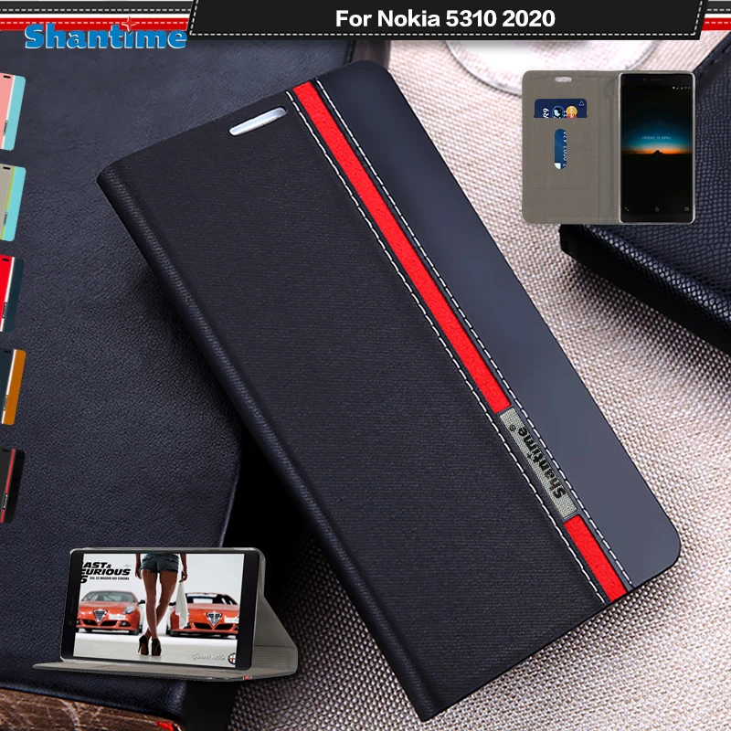 Custodia In Pelle Pu Di Lusso Per Nokia 5310 2020 Flip Case Per Nokia 5310 2020 Custodia Morbida In Silicone Tpu Cover Posteriore