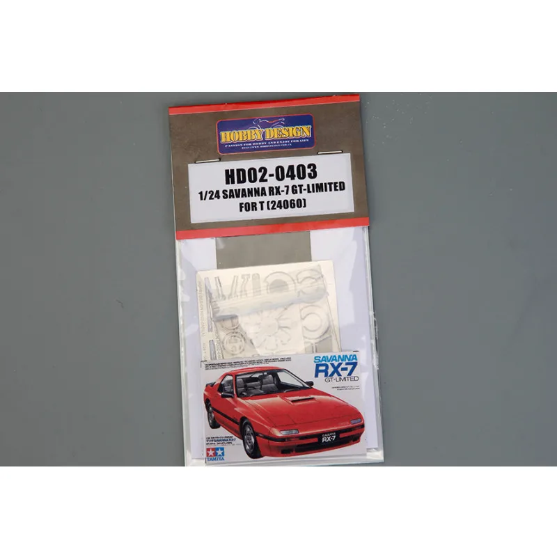 Hobby Design 1/24 Hd02-0403 Savanna Rx-7 Gt-Limited Modifiche Per Tamiya