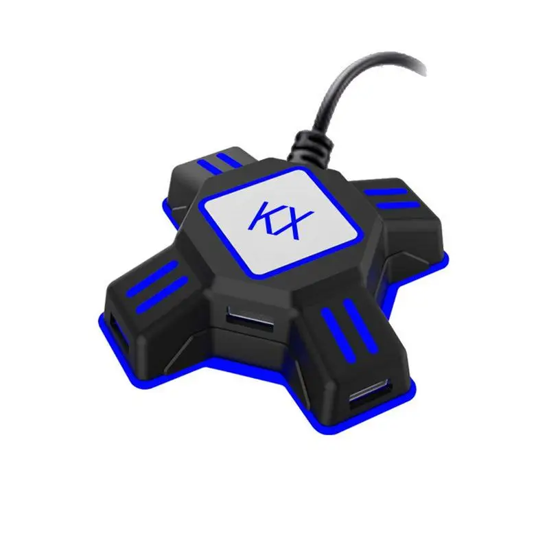 Per Kx Usb Keyboard Mouse Adapter Controller Gamepad Convertitore Video Per Ps4Ps3 Xboxone Fornindedoswitch Fps Accessori Di Gioco