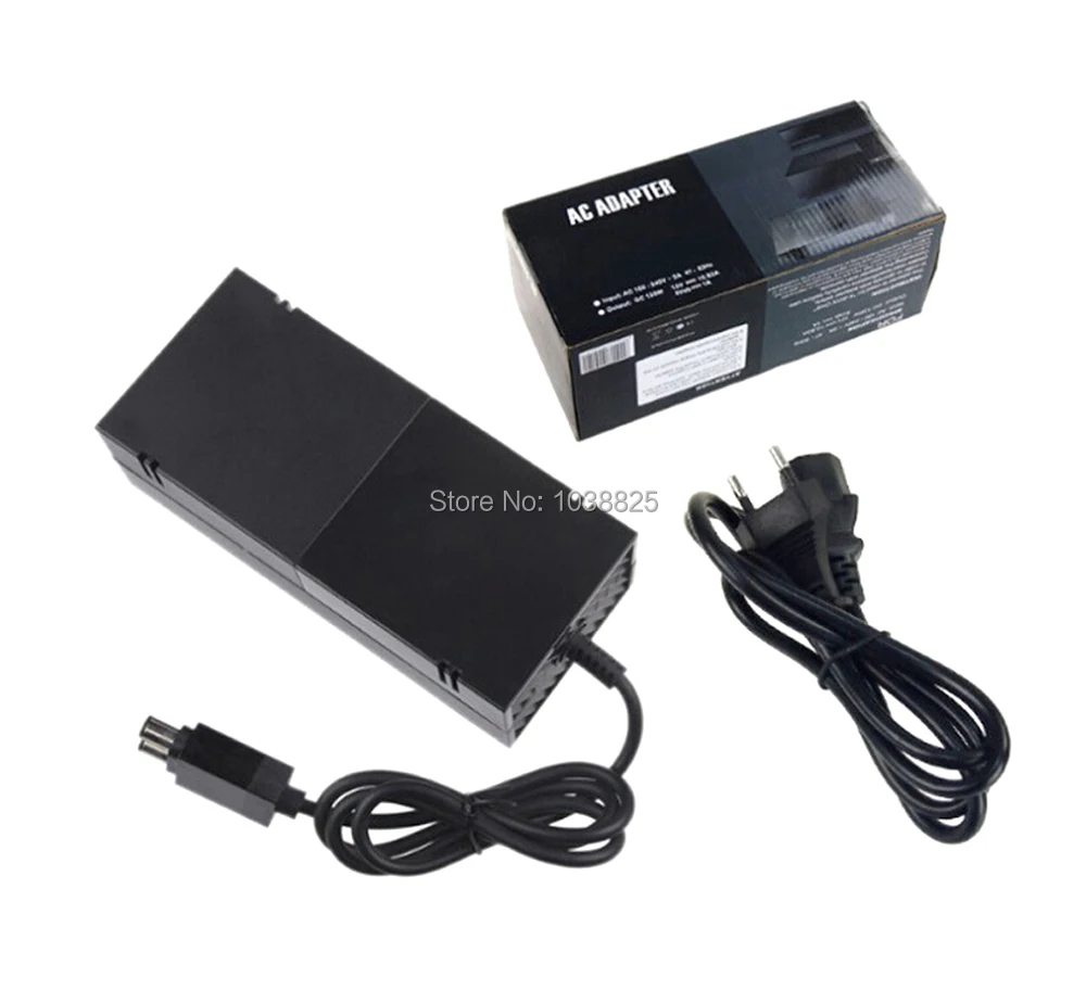 Spina Eu Us Per Xbox One Power Supply Brick, Cavo Di Alimentazione Per Adattatore Ca Per Xbox One 100-240V, Nero
