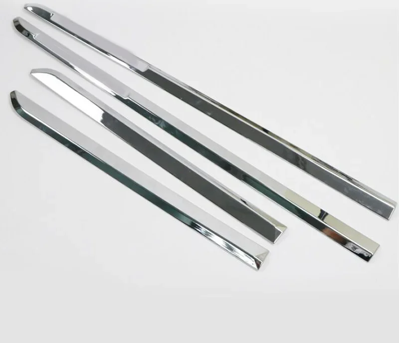 Car Styling Accessories For Volvo Xc90 Xc 90 2015 2016 2017 2018 Abs Chrome Side Door Car Body Molding Cover Trim 4Pcs