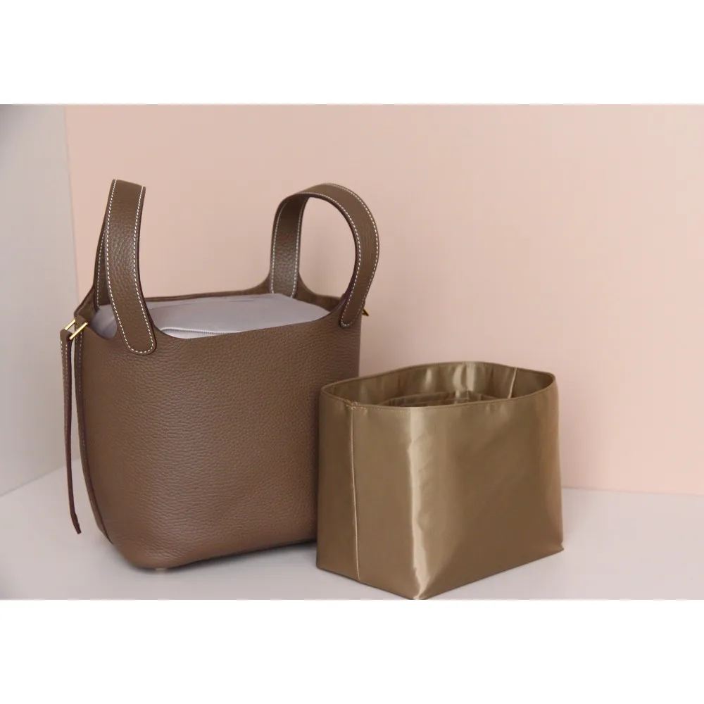 Loomy Adatto Per H Picotin Organizer Insert 18 22 Borsa Interna Adatta Alla Luce In Raso Impermeabile Ad Alta Densità Per H Picotin