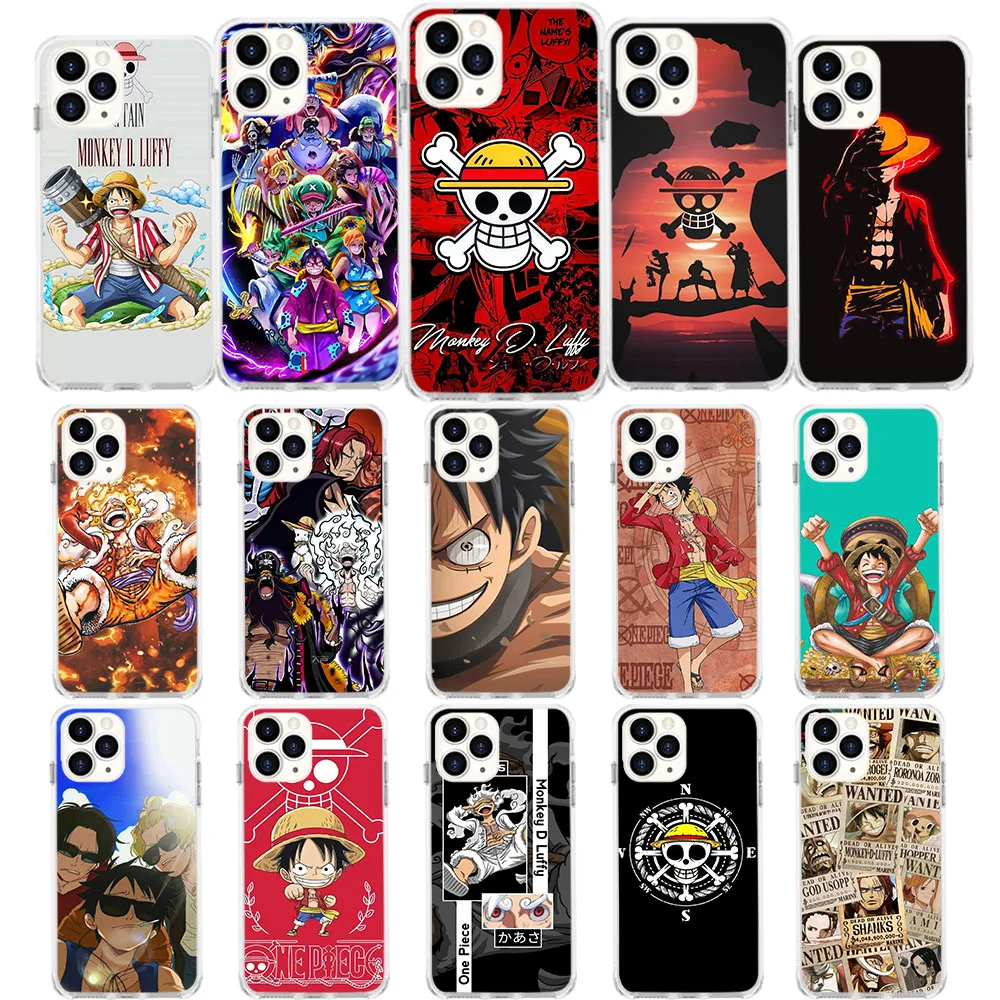 Custodia Morbida Per Lg Q60 K50 Stylo6 Velvet V50 V60 Thinq5 K61 Q61 K9 Q52 G8 G8X Thinq K118 K52 K62 K42 Uk-26 Pirates Rufy