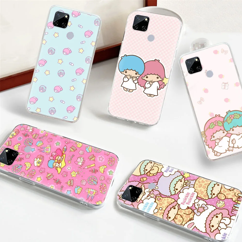 Custodia Per Telefono Trasparente Little Twin Stars Per Lg V60 Thinq5 G8 G8X Thinq K9 Velvet Stylo 6 V40 V50 K30 K42 K62 Q61 Q60 Q61 Q52