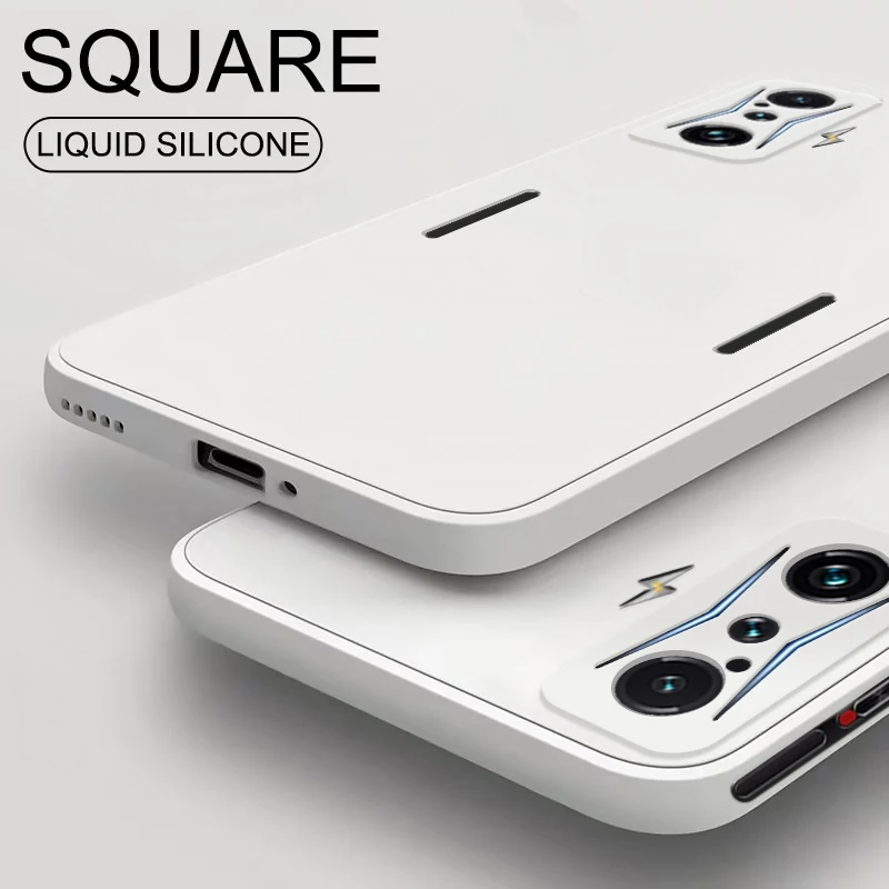 Poco F4 Gt Poco F 4 Gt Pocof4 Gt Custodia Di Lusso Quadrata In Silicone Liquido Per Xiaomi Poco F4 Gt Poco F 4 Gt Pocof4 Gt Cover