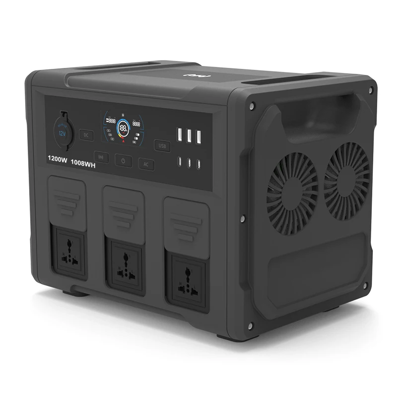 1200W 2000W 3000W Sistema Di Accumulo Di Energia Portatile Alimentatore Mobile Esterno Centrale Elettrica Portatile Generatore Solare 5000W