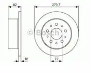 0986479 S73 Per Specchietto Freno Posteriore Boxer Jumper Ducato (Modelli Tum) 14Q (15 Rim) 14Q (15 Rim) (00)