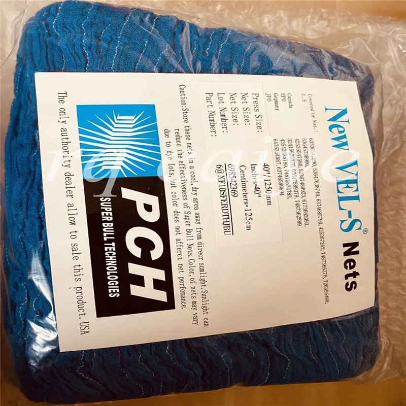 Alta Qualità 1 Borsa (6 Pezzi) Stampa Offset Super Blue Cloth Supper Bull Net, M2.215.820 Sm74 Super Blue Net