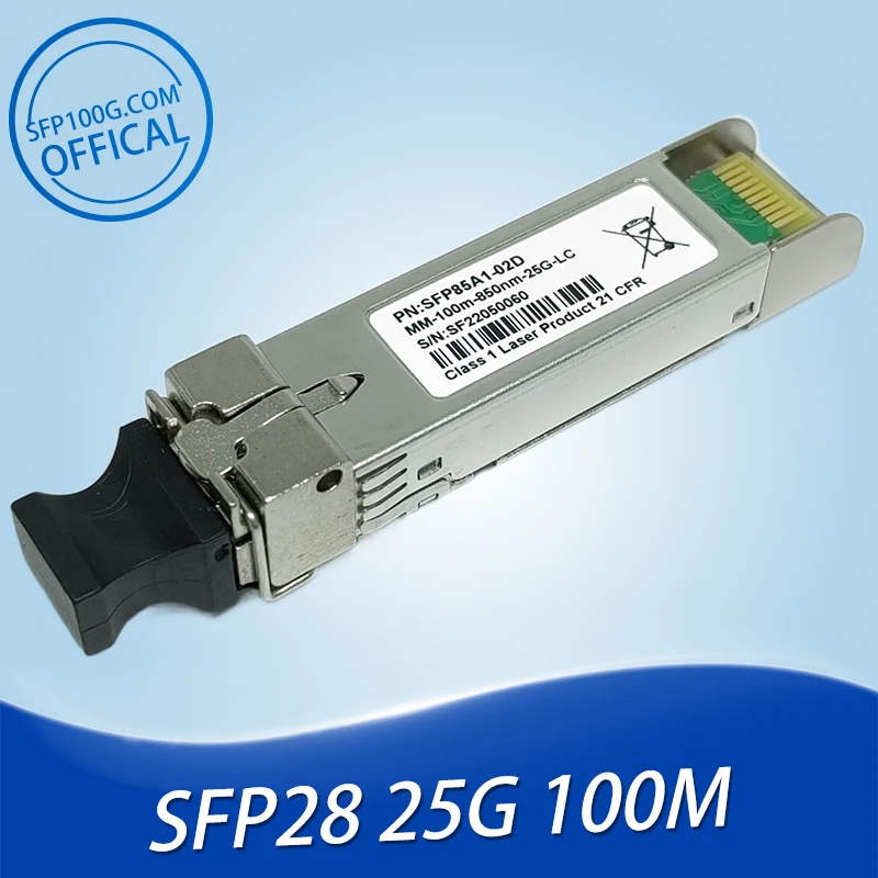 Arista Sfp-25G-Mr-Xsr Cisco Sfp-10/25G-Csr-S Dell 407-Bchi Intel E25Gsfp28Sr Mellanox Mma2P00-As Msa Sfp1025G Modulo 25G Sfp28