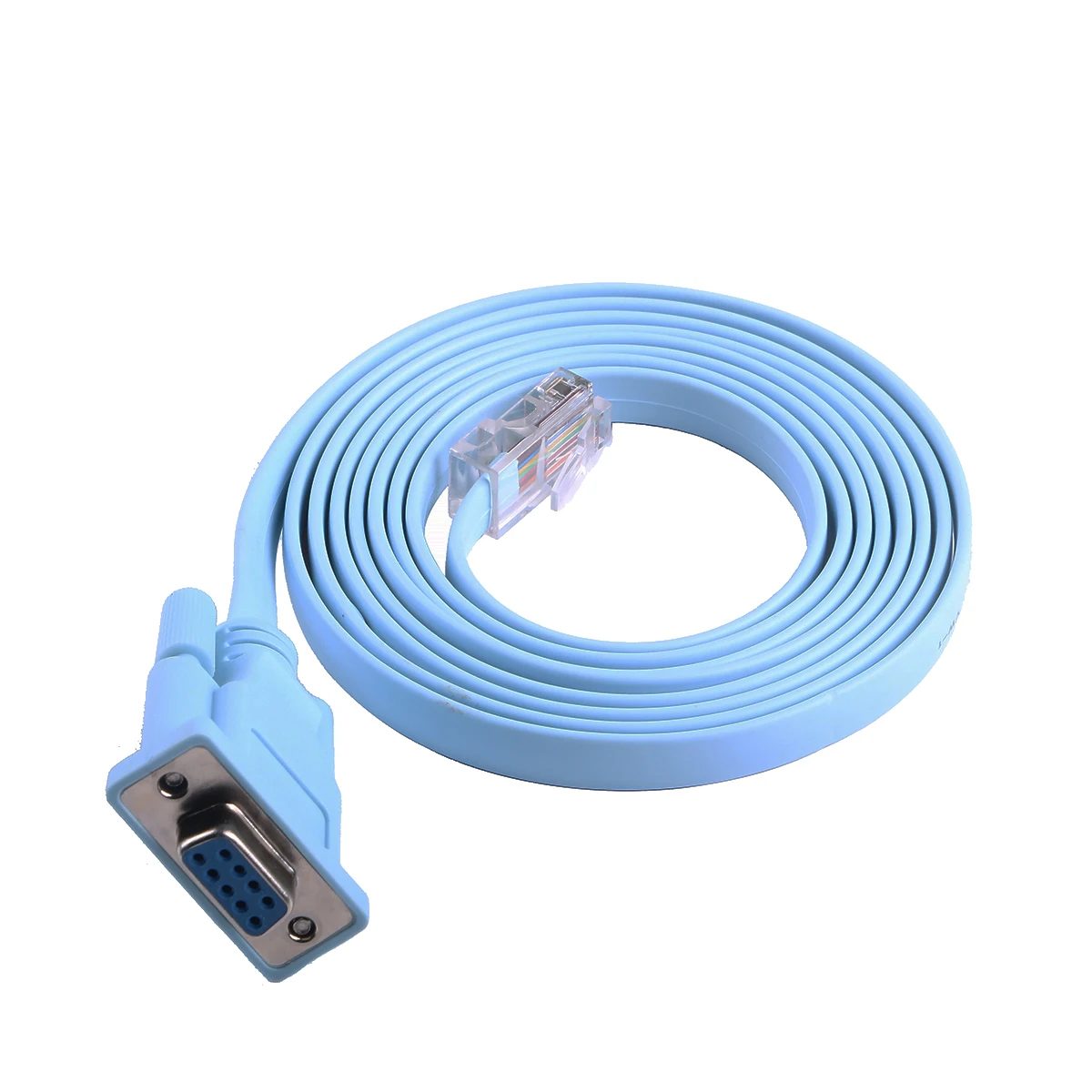 Cavo Console Db9 Per Cisco, Db9 Femmina A Rj45 8 P8C Cavo Seriale Rs232 Per Interruttori Router E Firewall 1.8M